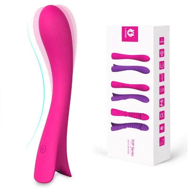 Новый силиконовый фаллоимитатор вибраторы для точки G Женский клитора