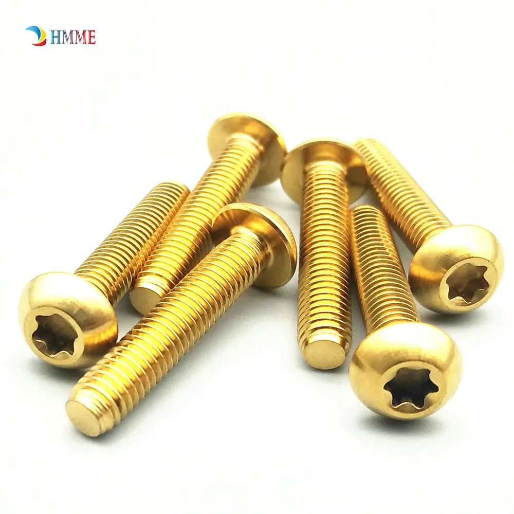 Титановый болт M5 x 25 мм для автомобилей мотоциклов велосипедов модифицированные