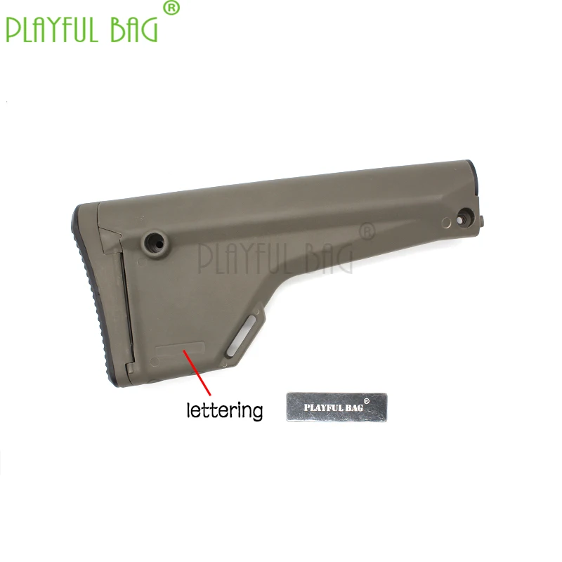 1pcs Игривый мешок Открытый CS Jinming 9 MKM2 короткий меч водяная пуля игрушечный пистолет фиксированный большой приклад MOE стиль нейлоновый игрушечный пистолет приклад KD38 - Цвет: 1pcs