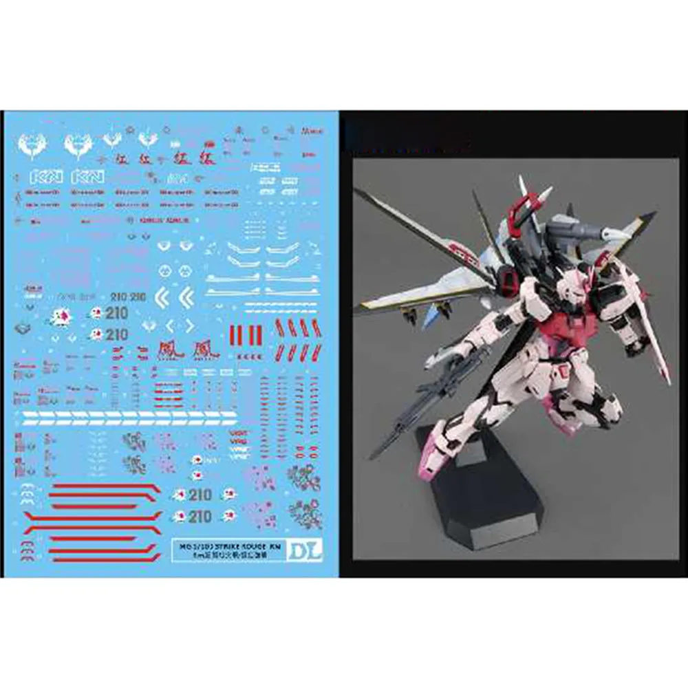 Водная наклейка слайды наклейки для Bandai MG 1/100 Strike Rouge RM Версия Модель сборки