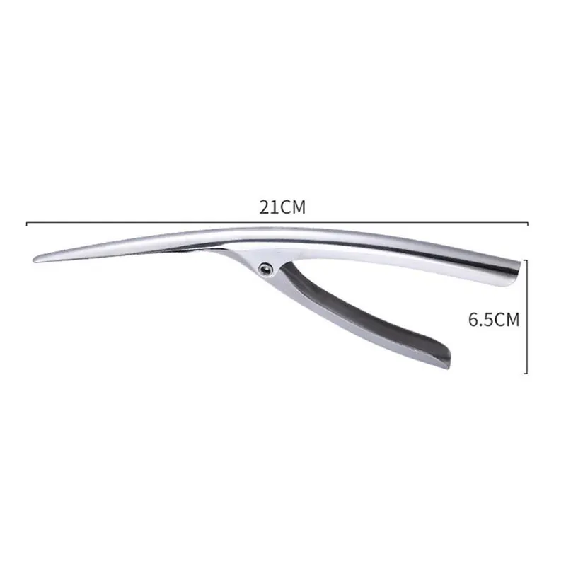 

Stainless Steel Prawn Peeler Shrimp Deveiner Peel Device Creative Kitchen Seafood Tools DAG-ship