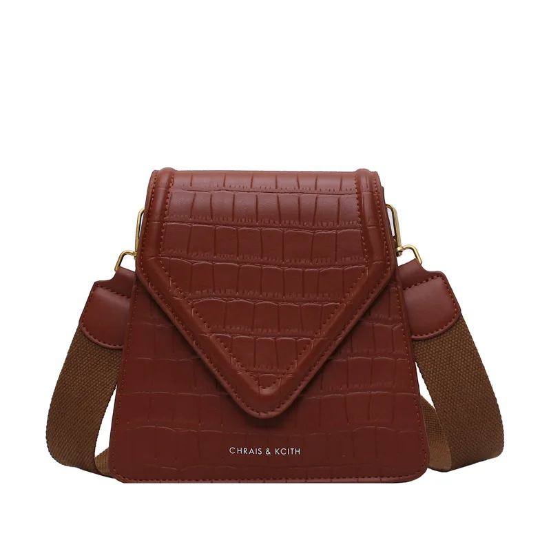 2020 новая ретро модная широкополосная маленькая квадратная сумка высокого