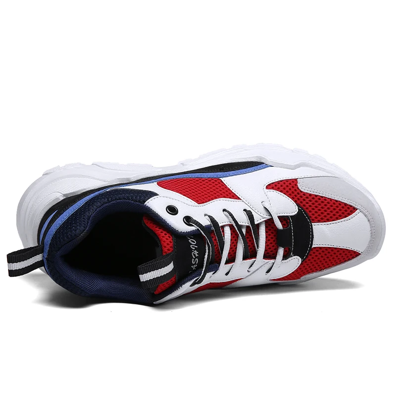 Мужские кроссовки на массивной подошве Модные мужские повседневные туфли