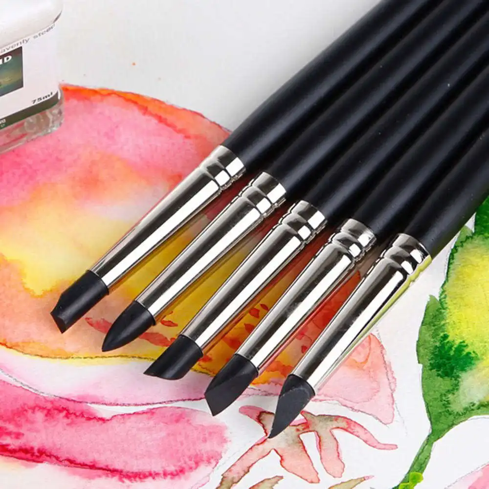 5 шт. силиконовые ручки для зубов|Зубные щетки| |