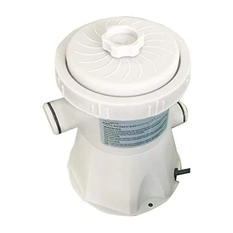

220V Plastic Swimming Pool Circulating Filter Pump Clip Net Bracket Swimming Pool for Ground Swimming Filter EU Plug