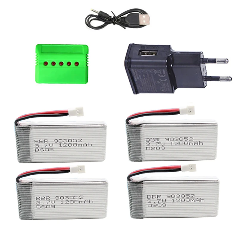 3 7 v 1200mAh lipo батарея для X5 X5SC M18 H5P H11D H11C T64 T04 T05 F28 T56 HQ-859B 898B вертолет Дрон часть |