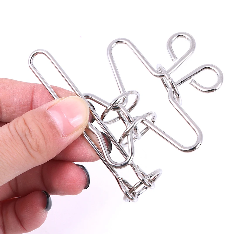 

Calabash-shaped IQ Test Metal Wire Puzzle Brain Teaser Game for Adults Kids