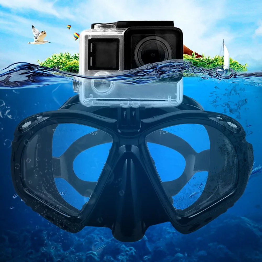 

Professional Camera Diving Scuba Snorkel Underwater Swimming Goggles for GoPro SJCAM Camera ALS88
