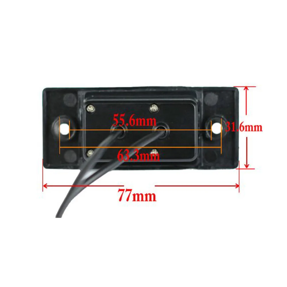 Chuang Qian Car Backup Rear View Reverse CCD Camera For VW Cayenne Tiguan Touareg Santana Passat Rearview Cam | Автомобили и