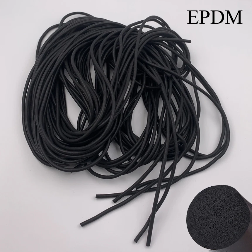 1 5 мм 2 3 4 6 Диаметр снаружи EPDM резиновое уплотнение двери автомобиля