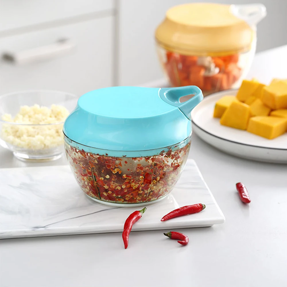 ZEMEN Слайсеры измельчитель ручной лук гайки Мясорубка Многофункциональные