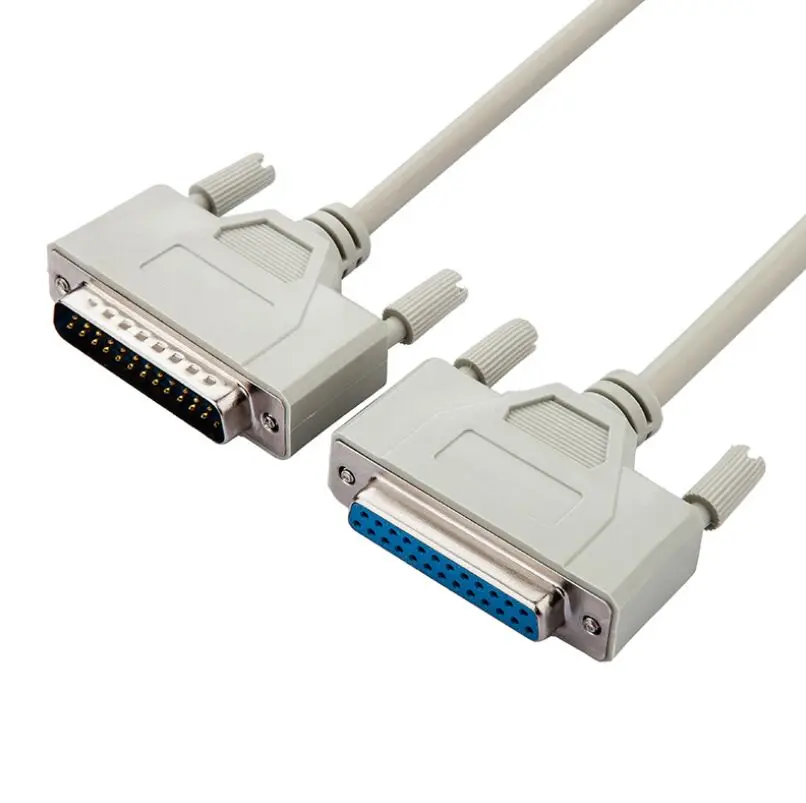 25Pin DB25 параллельный штекер-штекер принтер LPT компьютерный Удлинительный кабель 1 5
