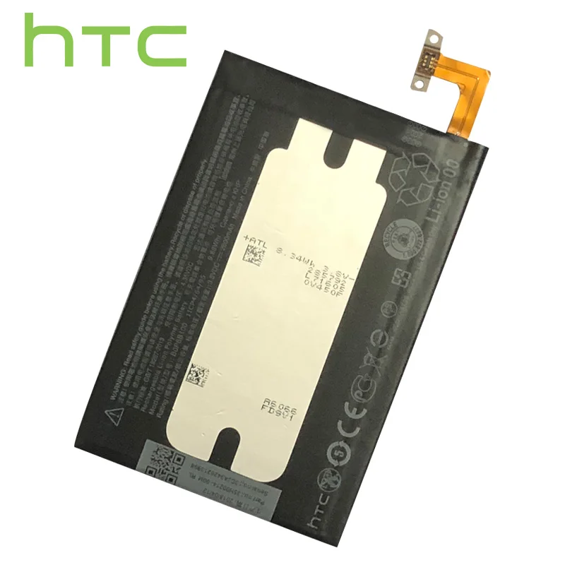 Оригинальный 2600 мА/ч BOP6B100 Батарея для HTC One 2 M8 W8 E8 Dual Sim M8T M8W M8D M8x M8e M8s M8si One2 + сотовый