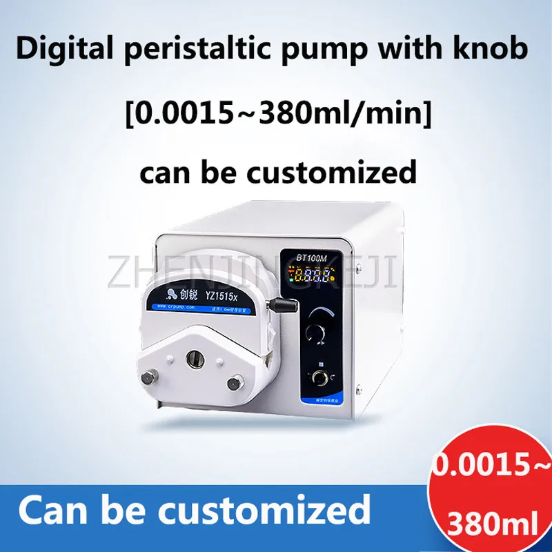 Цифровой скоростной миниатюрный перистальтический насос лабораторная