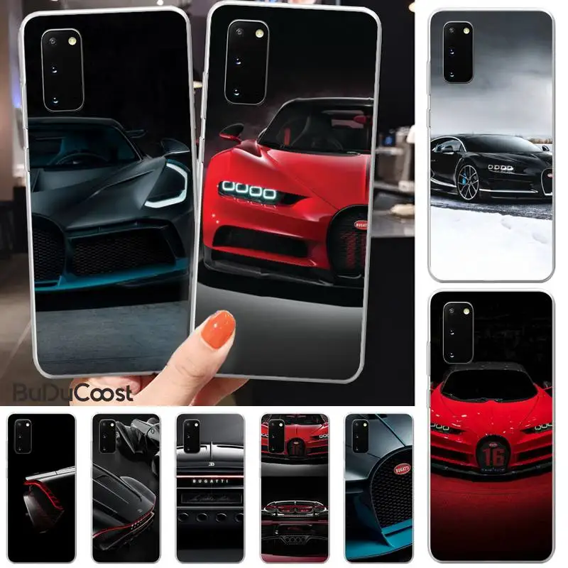 Спортивный автомобиль Bugatti логотип клиента высококачественный чехол для