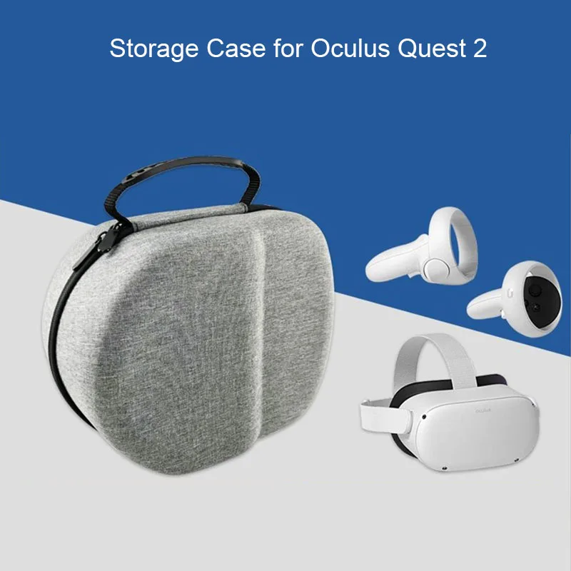 

Чехол из ЭВА для Oculus Quest 2 Quest, чехол для путешествий с сенсорными контроллерами и жестким корпусом, аксессуар для Oculus Quest 2
