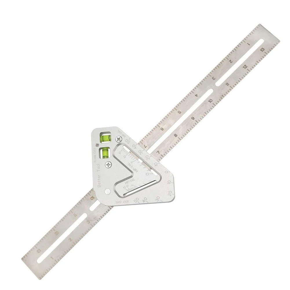 

Multi-Function Angle Ruler Measuring Tool Dropship Protractor Carpenter Tools Practical Roof Revolutionizing Carpentry Utensil