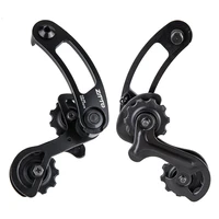 bicycle chain stabilizer bicycle single speed derailleur bicycle chain tensioner for adjustable pulley jockey wheel cycling tool
