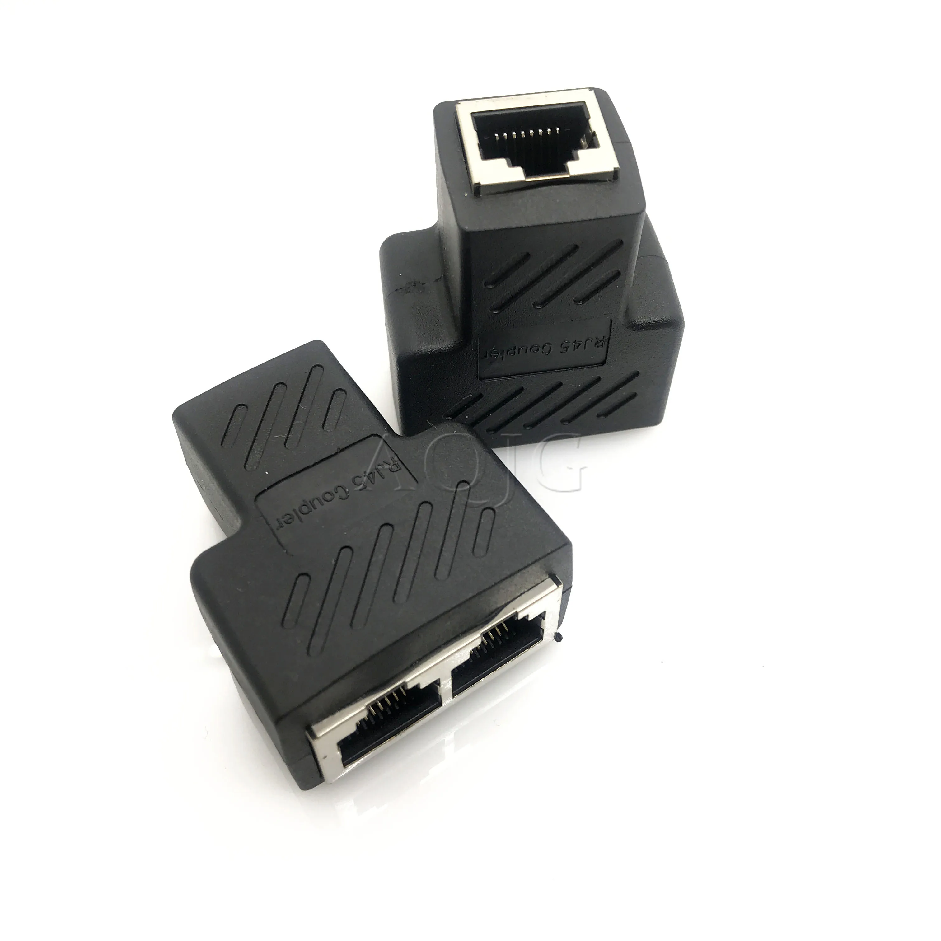 От 1 до 2 способов RJ45 LAN Ethernet сетевой кабель женский адаптер разъём разветвитель