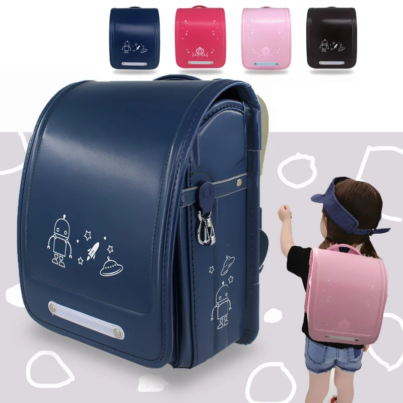 Школьные ранцы для мальчиков и девочек брендовые Детские рюкзаки в японском