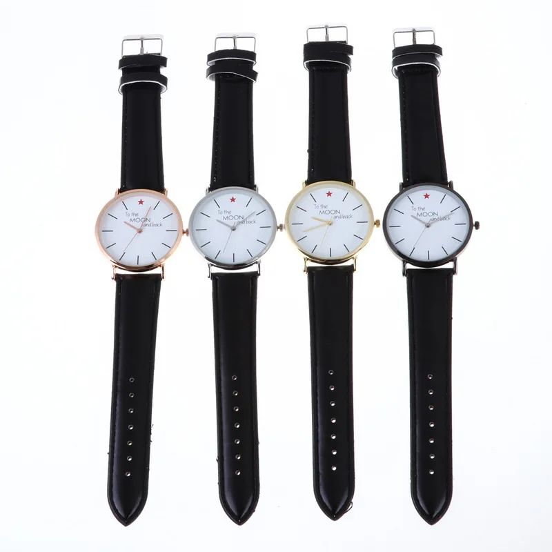 Мужские часы Joom с пересекающимися краями простые кварцевые украшением в виде