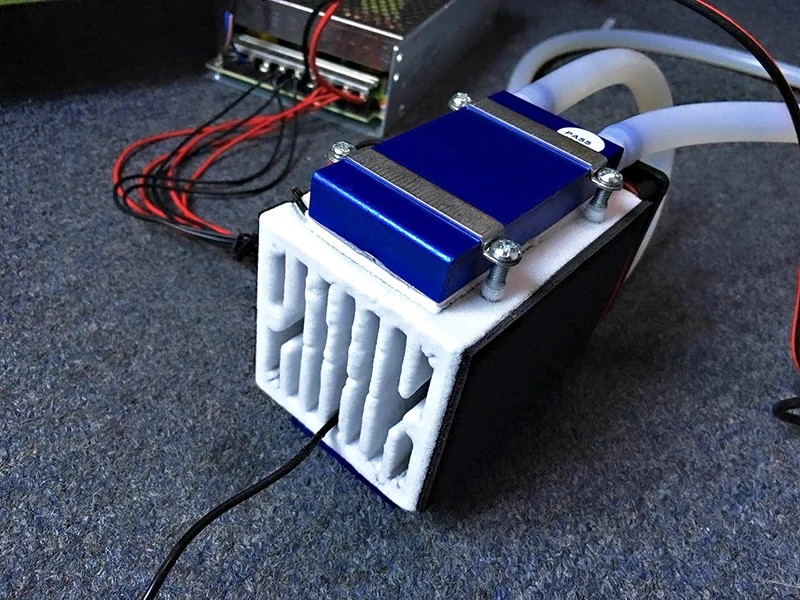 Полупроводниковый Холодильный чип 12V Портативный охлаждающий кондиционер небольшой мини Diy система охлаждения Кондиционер