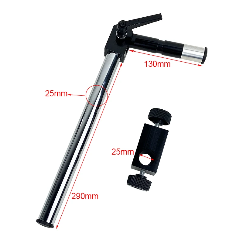 Бинокулярный тринокулярный микроскоп стерео Универсальный кронштейн рукоятка