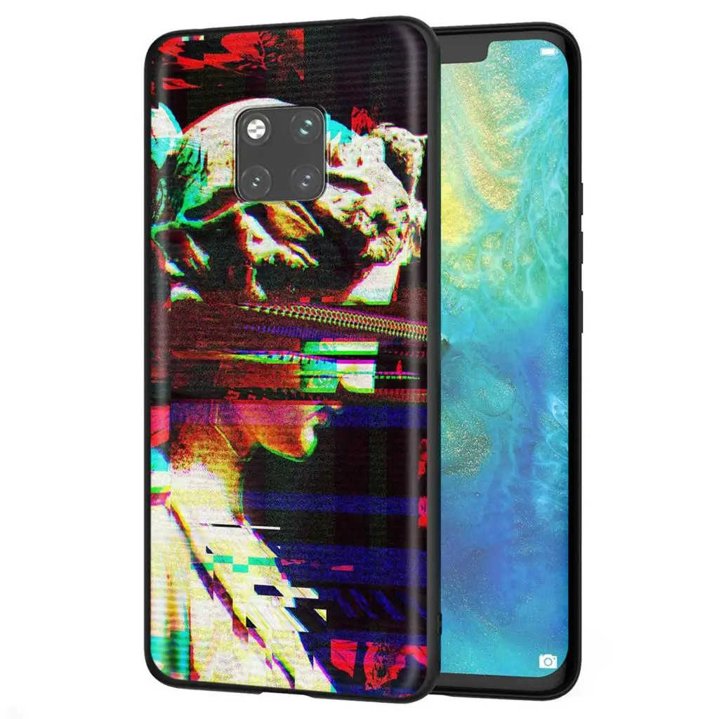 Мягкий чехол YIMAOC Medusa Vaporwave Glitch David для Huawei Nova 4E 5 5T Smart P9 Lite Y6 Y7 2019 Honor 8A 20S Pro Prime -