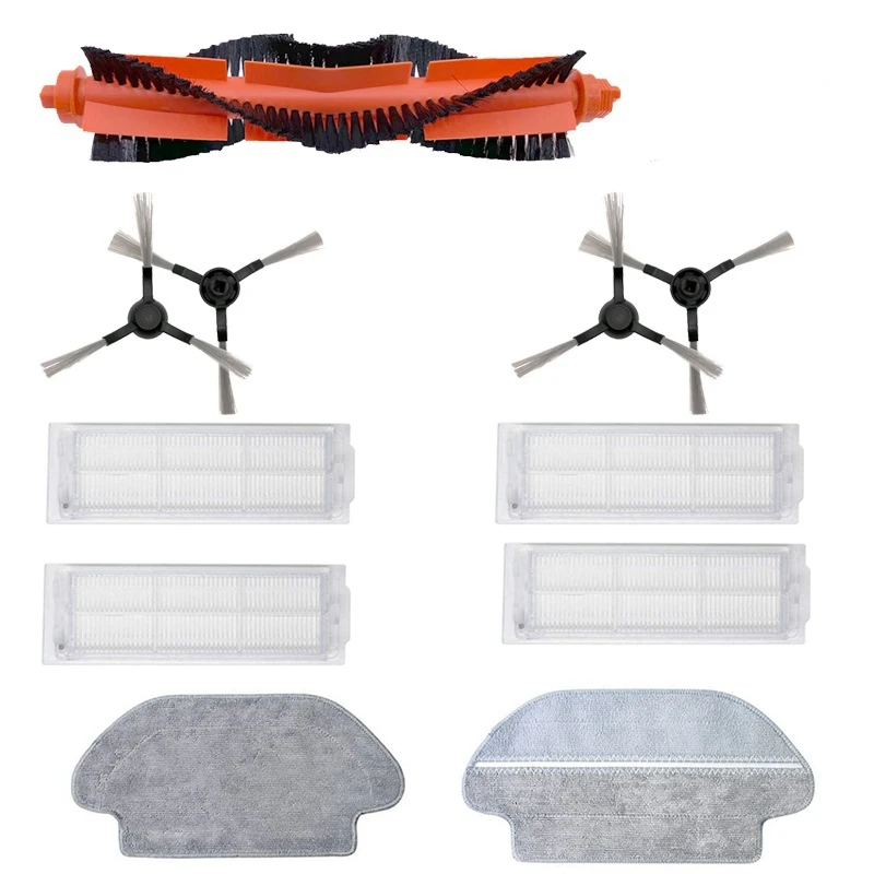 

HOT！-for Xiaomi Mijia STYJ02YM STYTJ02YM Accessories Robot Vacuum Cleaner Parts Washable HEPA Filter Side Brush Main Brush