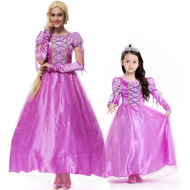 

Fairy tale princess dress anime children skirts all saints stage performances parent-child outfit adults