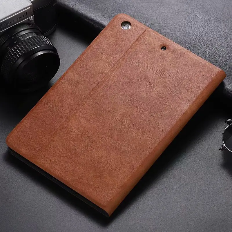 Чехол для Apple iPad mini 5 2019 умный флип-кошелек из воловьей кожи подставка чехол