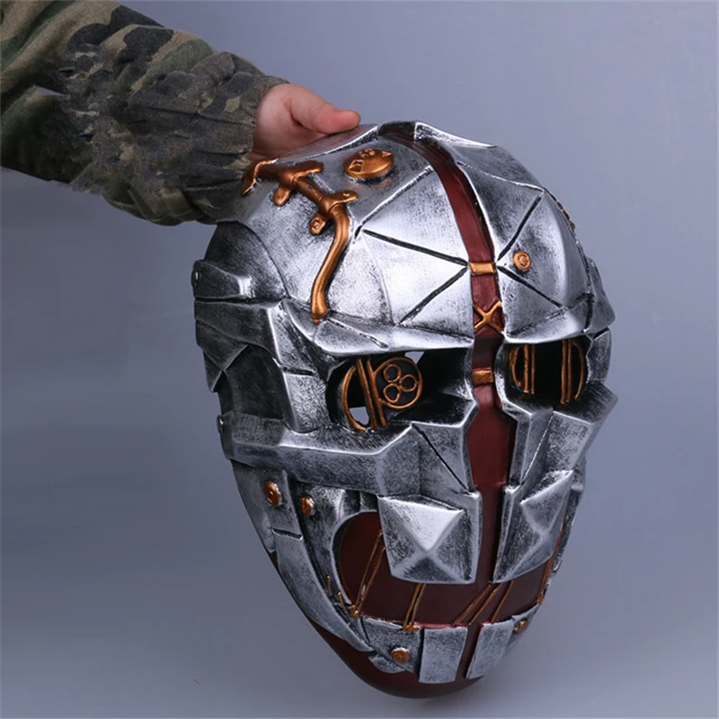 Dishonor 2 Корво аттано Маска Косплей GFRP маски для взрослых Хэллоуин костюм реквизит -