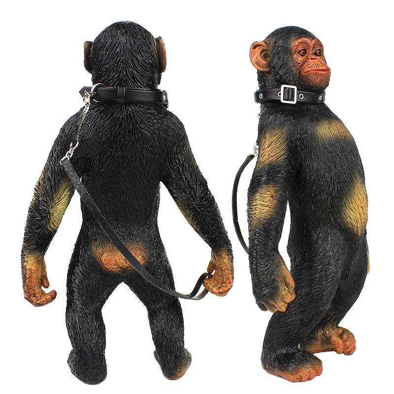

Animal Plastic Model Simulation Action Figures Chimpanzees Gorillas Toys Figure Educational Toys Gifts for Kids Children