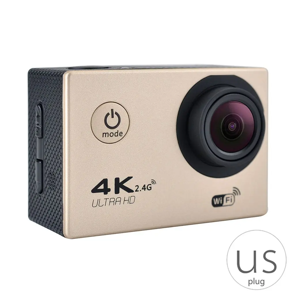 4K Наружная Спортивная экшн-камера 1080P wifi 30m водонепроницаемый 170 градусов широкоугольный объектив 12MP/5MP Экстремальные виды спорта DV Cam видеокамера