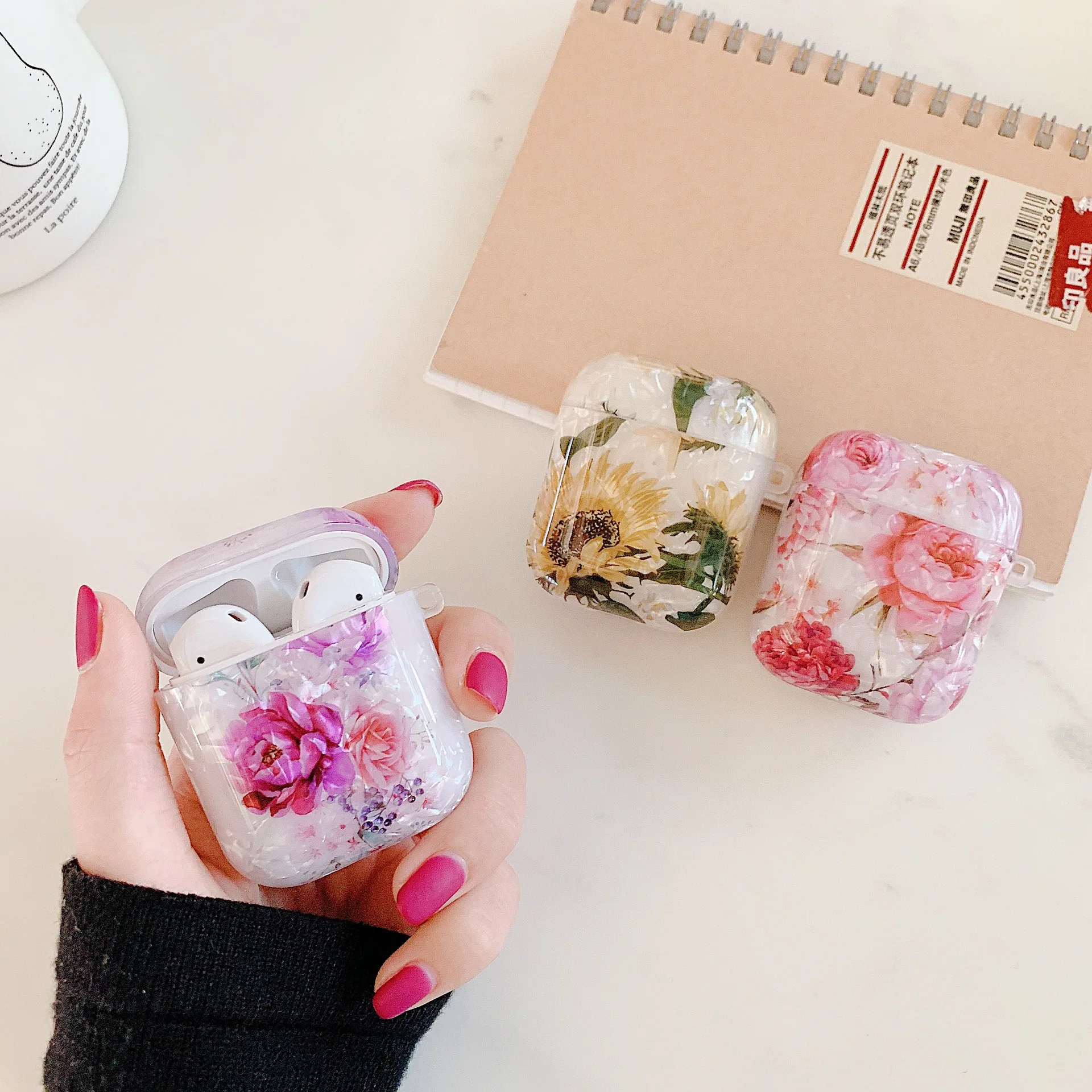 Чехол для наушников AirPods Pro с Bluetooth 2-го и 3-го поколения мягкий чехол изображением