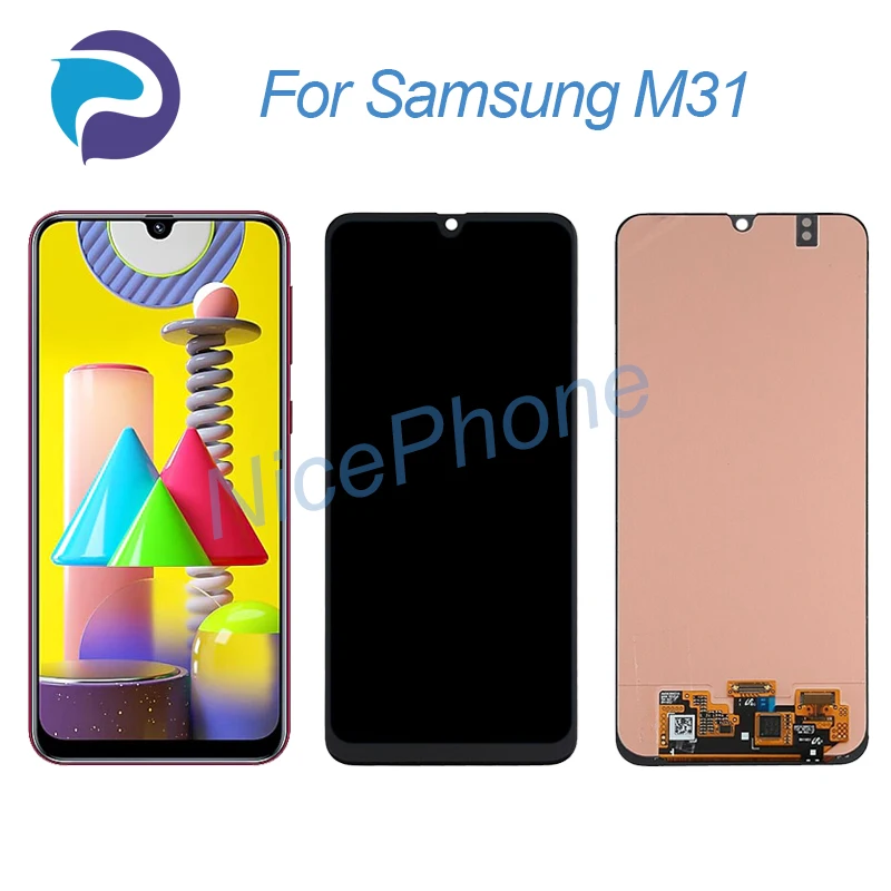 

ЖК-дисплей с сенсорным экраном и дигитайзером в сборе для Samsung M31