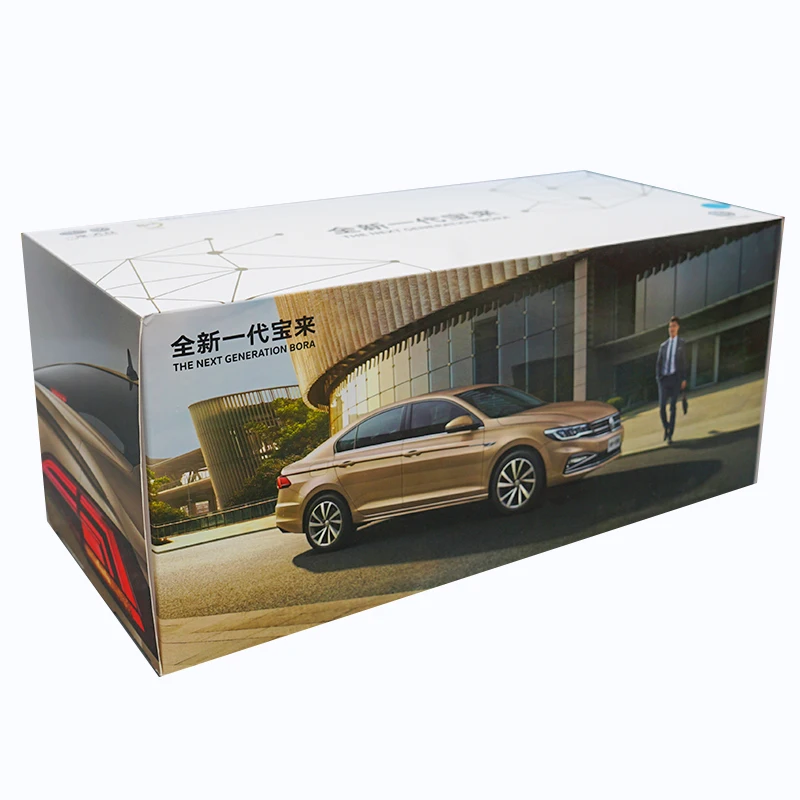 Масштаб 1:18 VW Volkswagen BORA 2019 металлическая литая модель автомобиля с небольшим