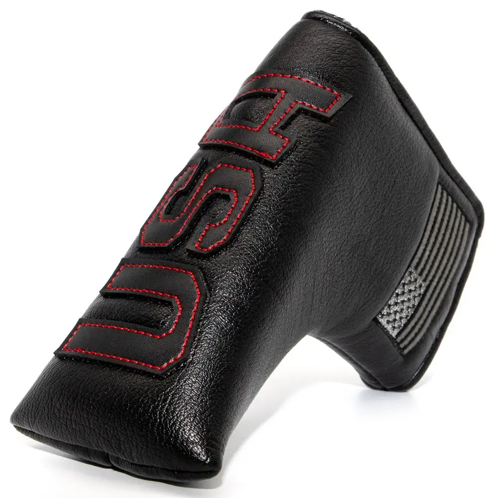

Golf Putter Cover,golf Club Head Covers for Putter Pu Leather Blade Putter Headcover with Magnetic