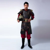 high quality chinese soldier costume ancient chinese armor costume for men historical costume ancient dynasty cosplay