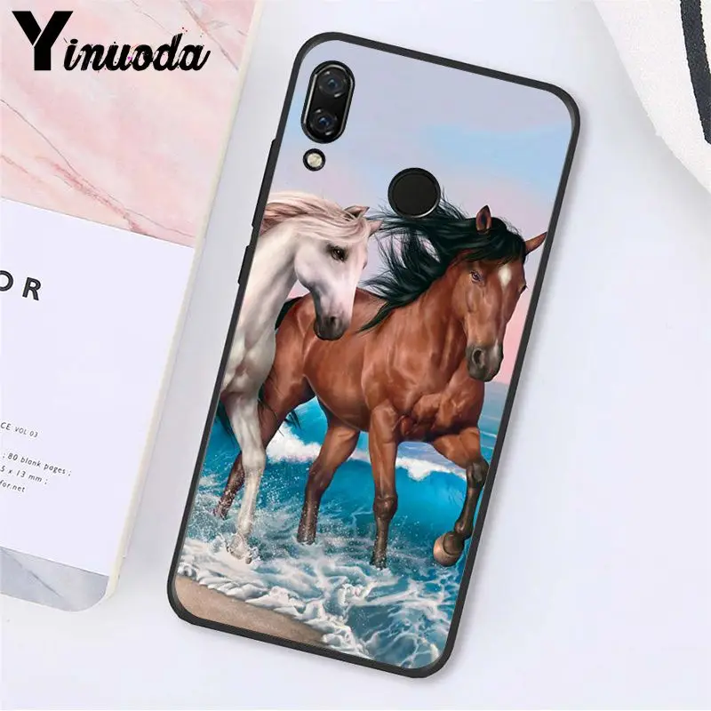 Чехол для телефона Yinuoda Running Horse с животными Xiaomi Redmi8 4X 6A S2 Go Redmi 5 5Plus Note8 Note5 7 Note8Pro |
