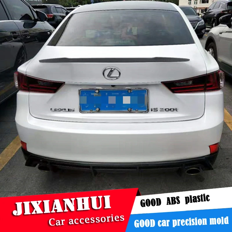 Спойлер для Lexus IS250 2013-2018 спойлер IS300 IS350 из абс-пластика цветной задний автомобиля