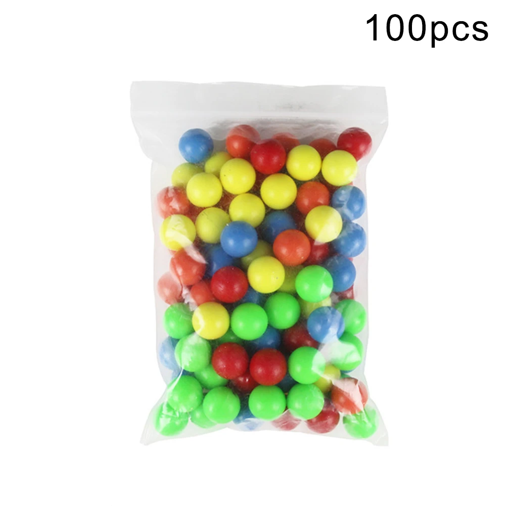 

100Pcs 15mm Counting Balls Toy Children Counting Solid Balls Toy School Mathematics Teaching Aids Probability Learning Tool toys