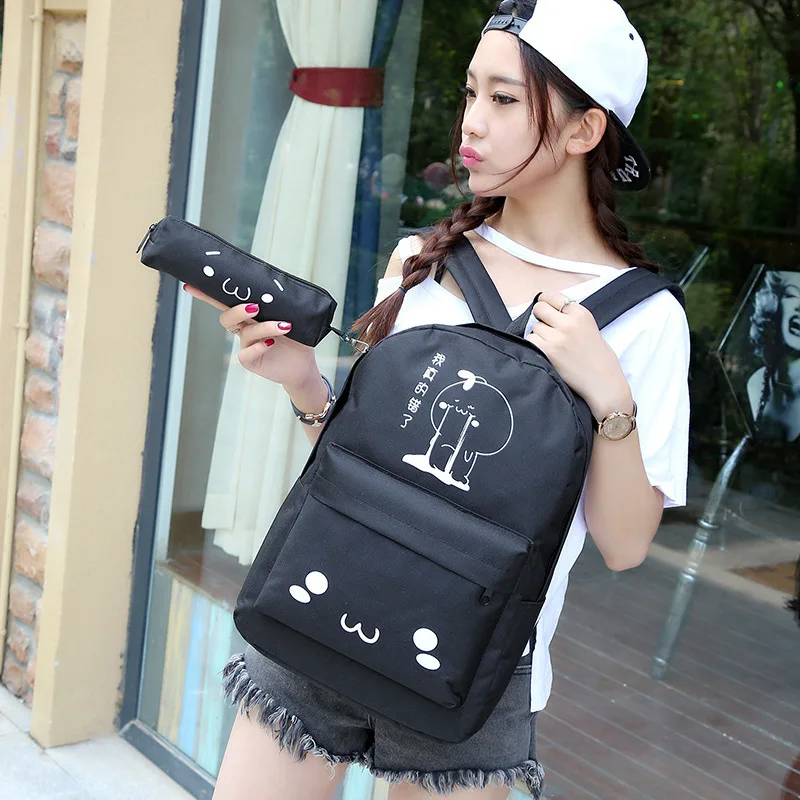 Рюкзак женский тканевый в Корейском стиле Роскошный милый школьный ранец для