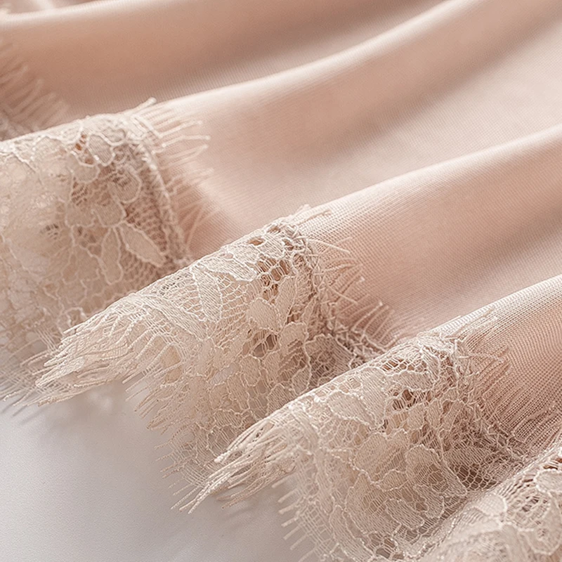 Женское нижнее белье из натурального шелка 50% с открытой спиной цвет белый