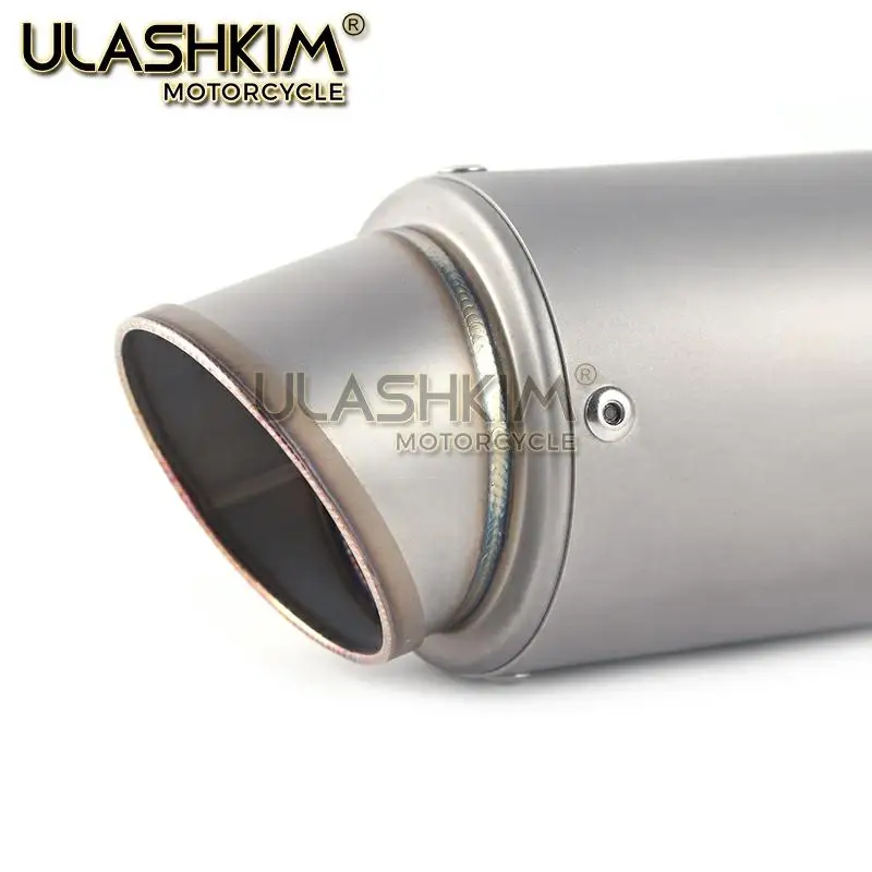 

60mm AR Universal Motorcycle Carbon Fiber Exhaust Muffler Escape S1000 S1000RR CBR1000RR Z1000 and other big power motorbike
