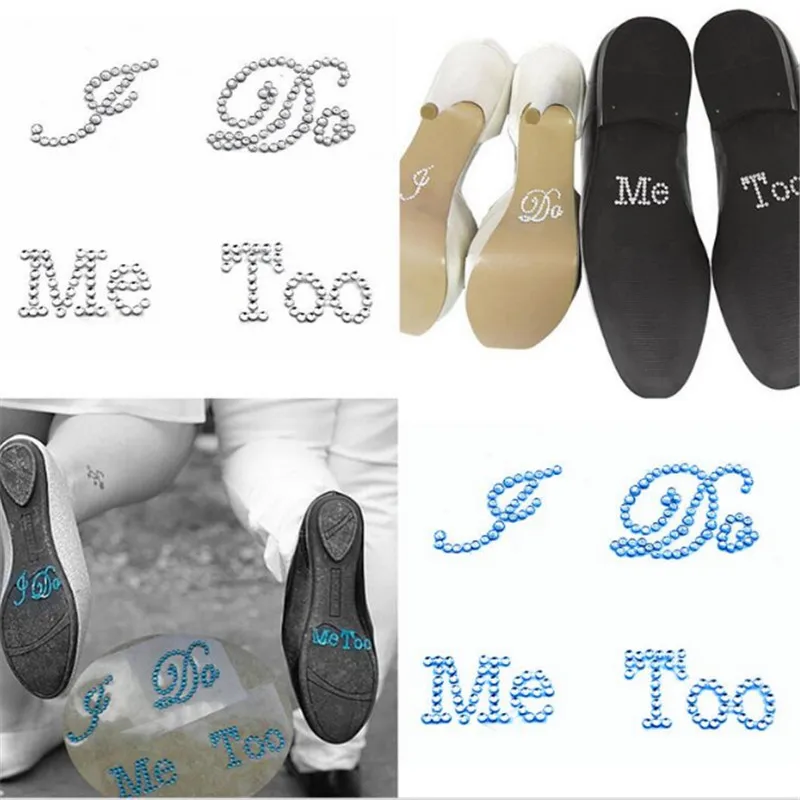 Свадебные туфли с подошвой сделай сам бриллиантовые наклейки 2 шт./компл.