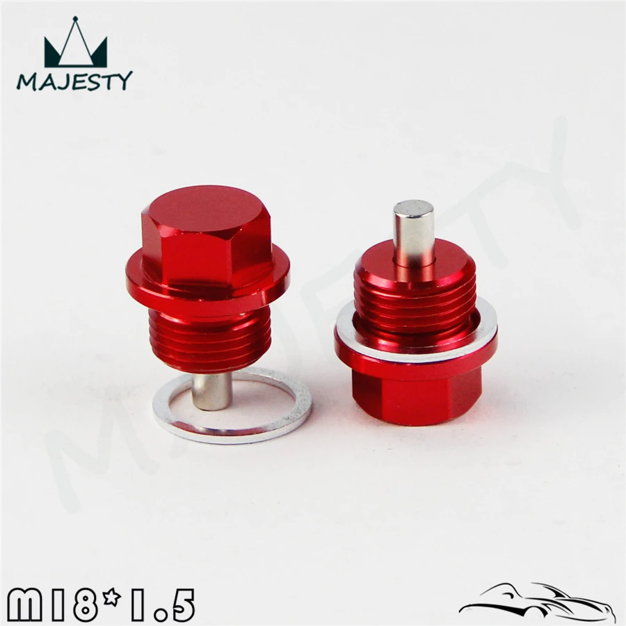 2 шт. магнитный масляный фильтр M18x1.5 для двигателя|bolt washer|washers boltsoil drain bolt |