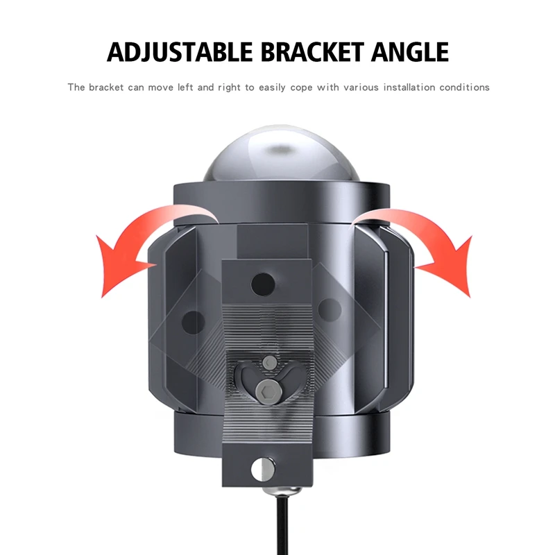 

LED Motorcycle Headlight 20W 2000Lm 8-85V Motorcycles Headlight Working Spot Light Fog Lamp for Yamaha Kawasaki