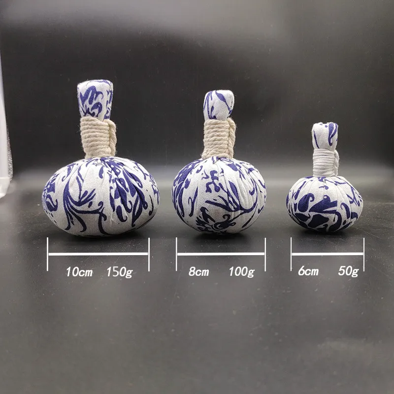 3 шт. S/M/L тайский тип ароматерапия травяная медицина массажный шар солнцезащитные