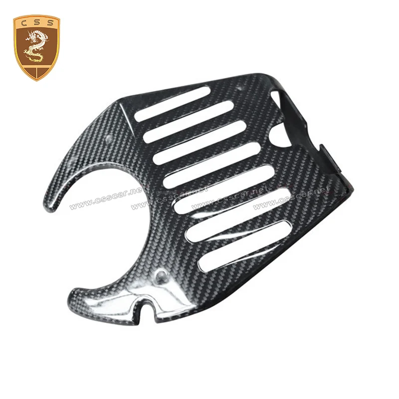 Крышка замка для сухих автомобильных двигателей из углеродного волокна подходит
